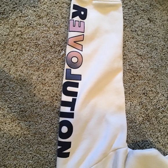 Cropped fleece Lind crew neck - Picture 2 of 5